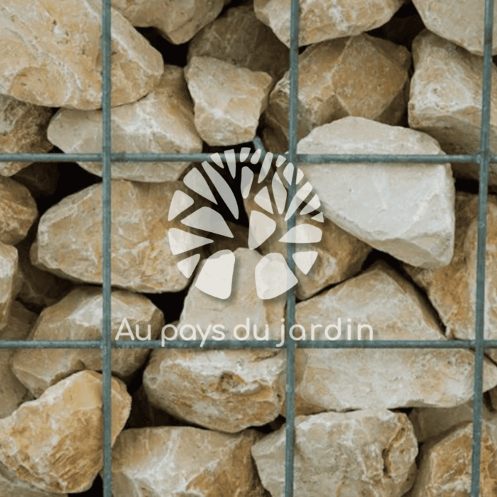 Pierre pour gabion jaune