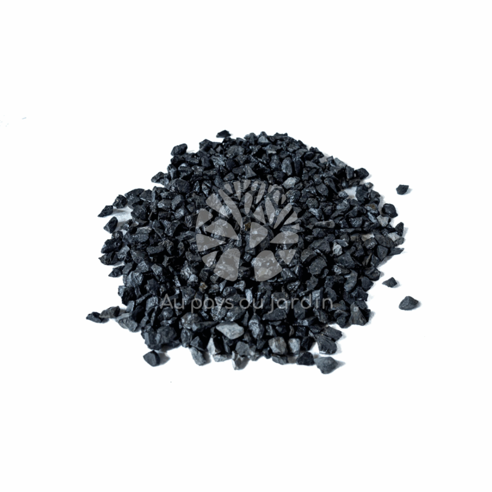 Gravier basalte noir