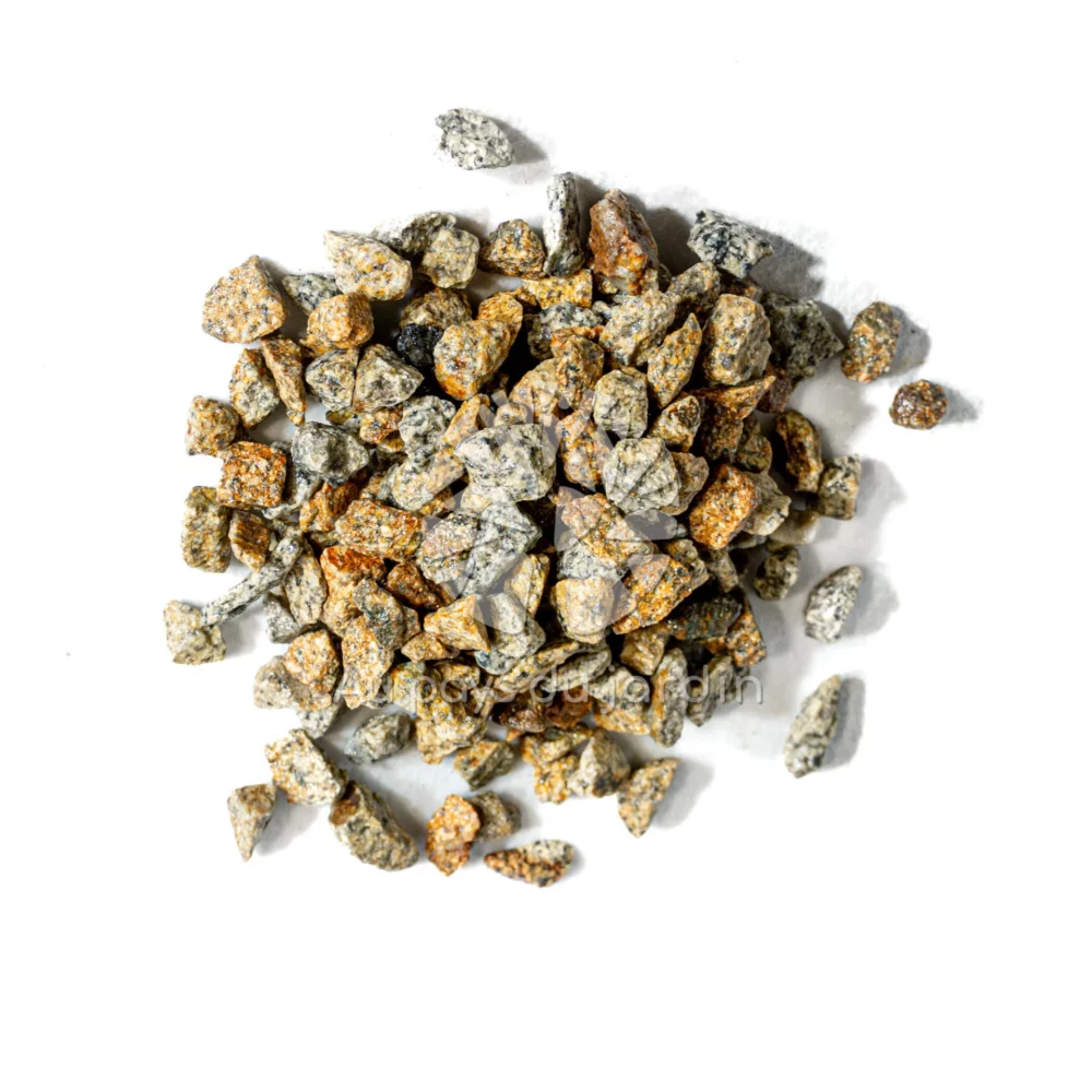 Gravier gris moucheté