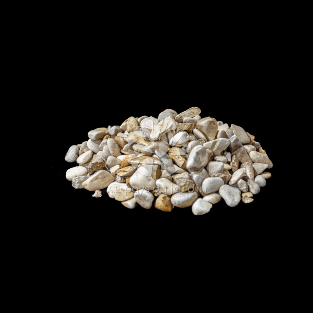 Gravier beige roulé
