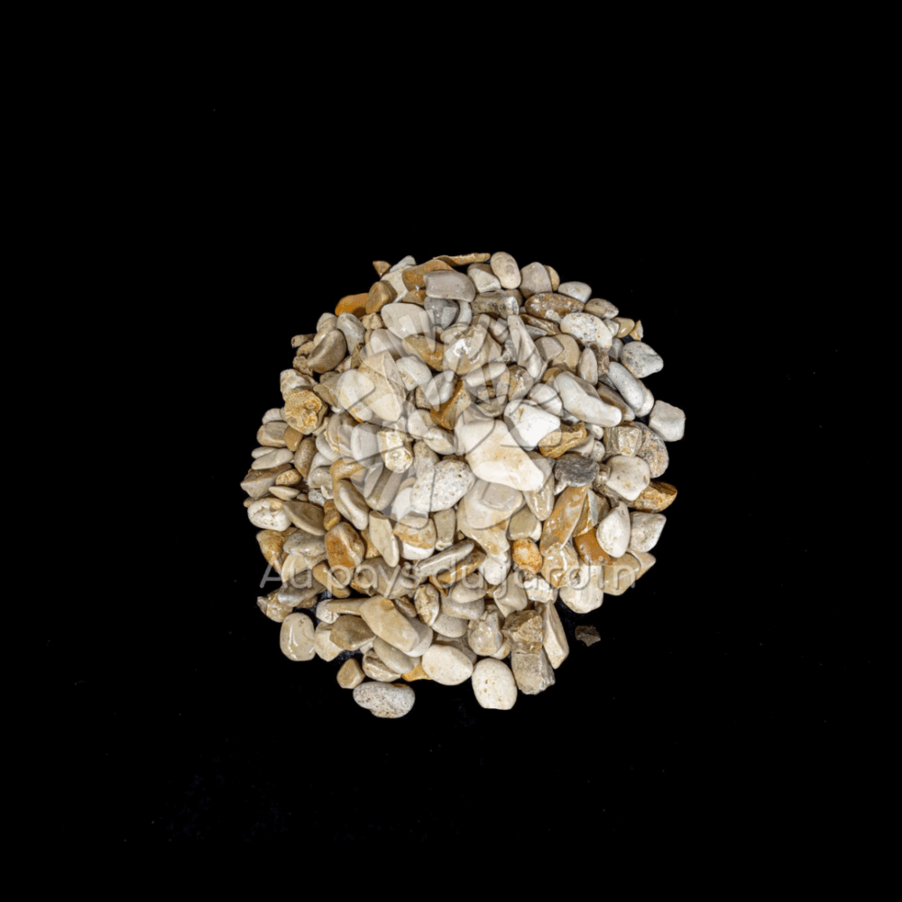 Gravier roulé beige