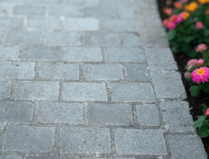 Allée en pavé